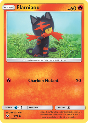 Flamiaou (Reverse Holo)