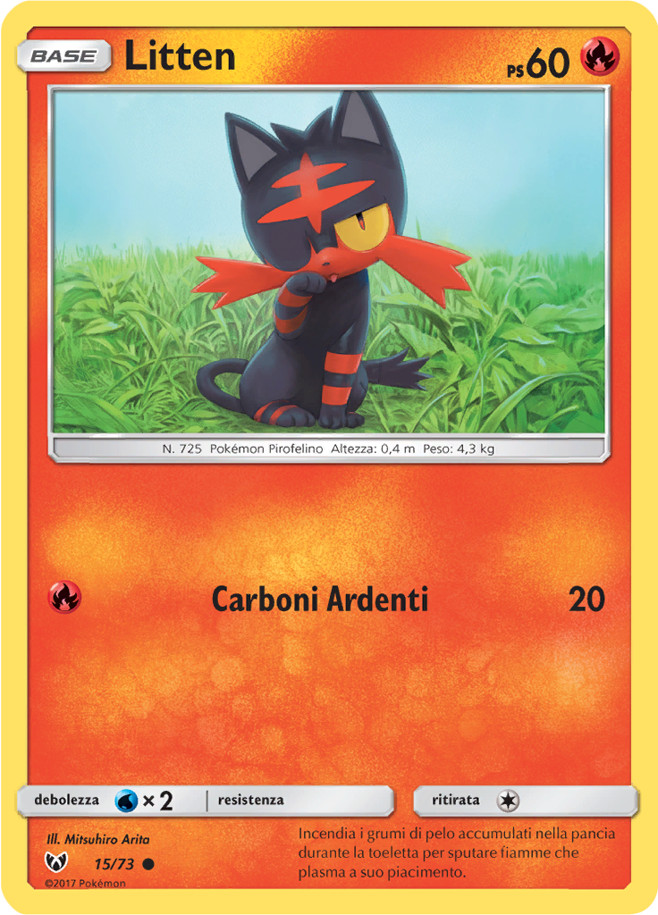Litten (Reverse Holo)