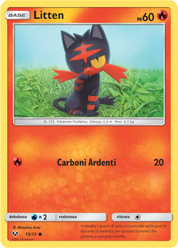 Litten (Reverse Holo)