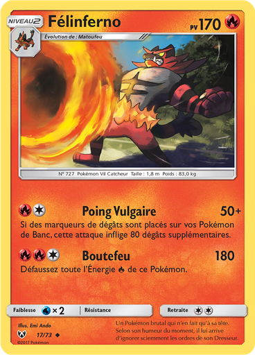 Félinferno (Reverse Holo)