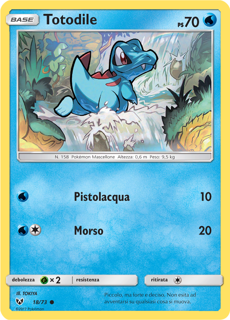 Totodile (Reverse Holo)