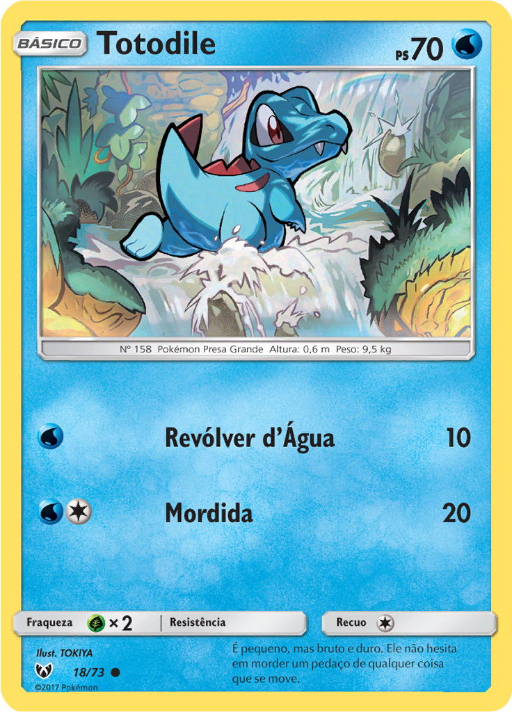 Totodile (Reverse Holo)