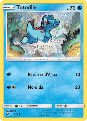 Totodile (Reverse Holo)