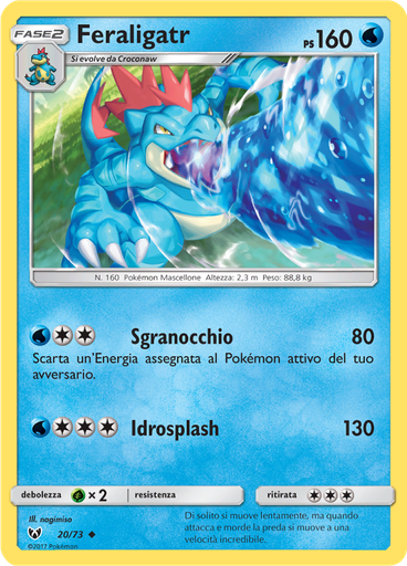 Feraligatr (Reverse Holo)