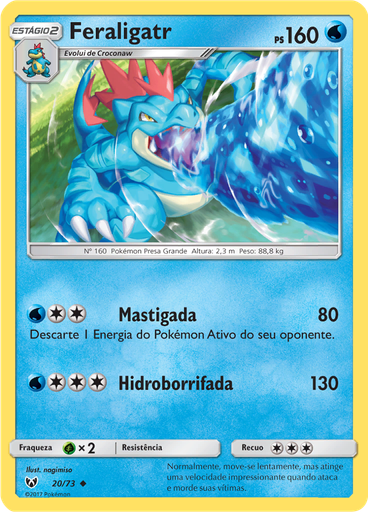 Feraligatr (Reverse Holo)