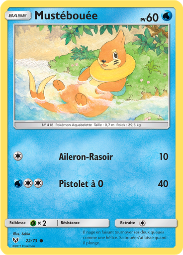 Mustébouée (Reverse Holo)