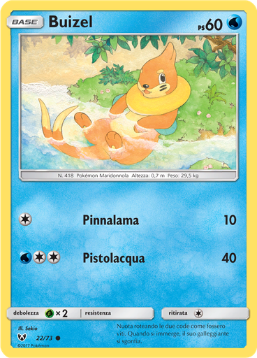 Buizel (Reverse Holo)