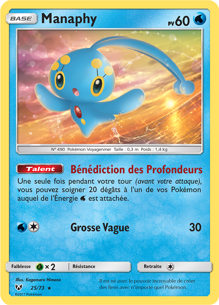 Manaphy (Reverse Holo)