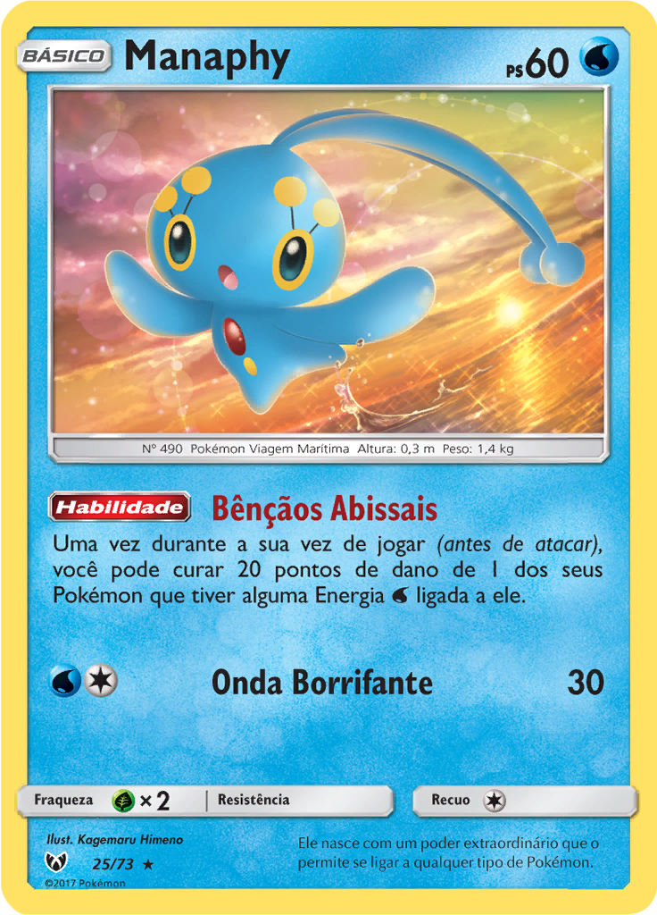 Manaphy (Reverse Holo)