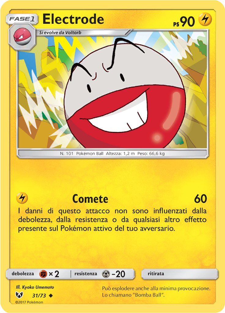 Electrode (Reverse Holo)