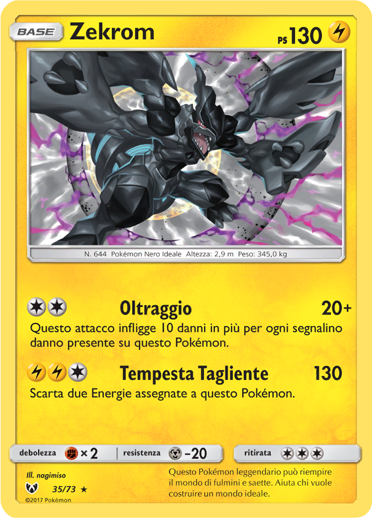 Zekrom (Reverse Holo)