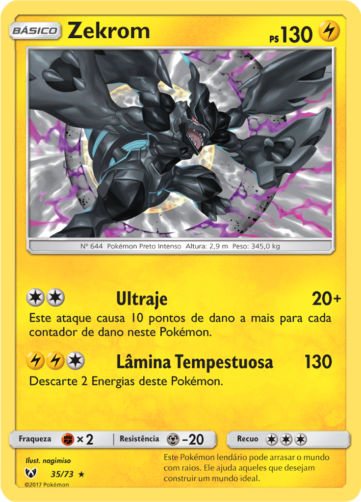 Zekrom (Reverse Holo)