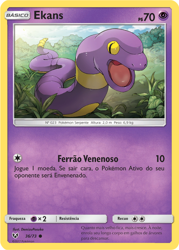 Ekans (Reverse Holo)