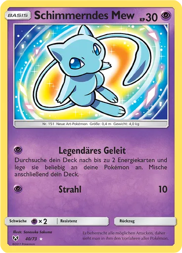 Schimmerndes Mew