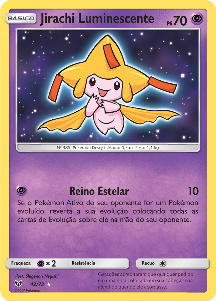 Jirachi Luminescente