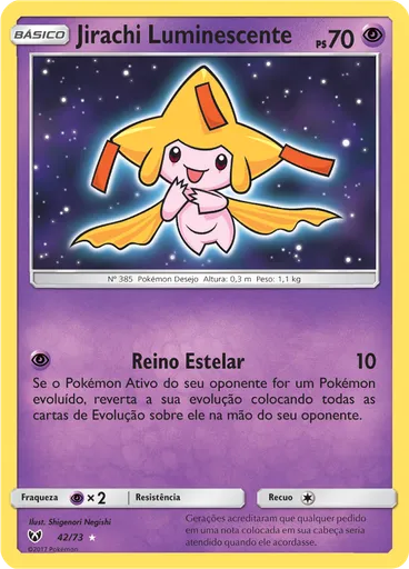 Jirachi Luminescente