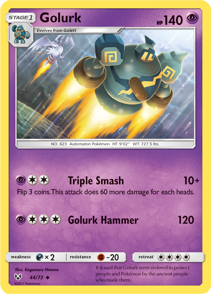 Golurk (Reverse Holo)