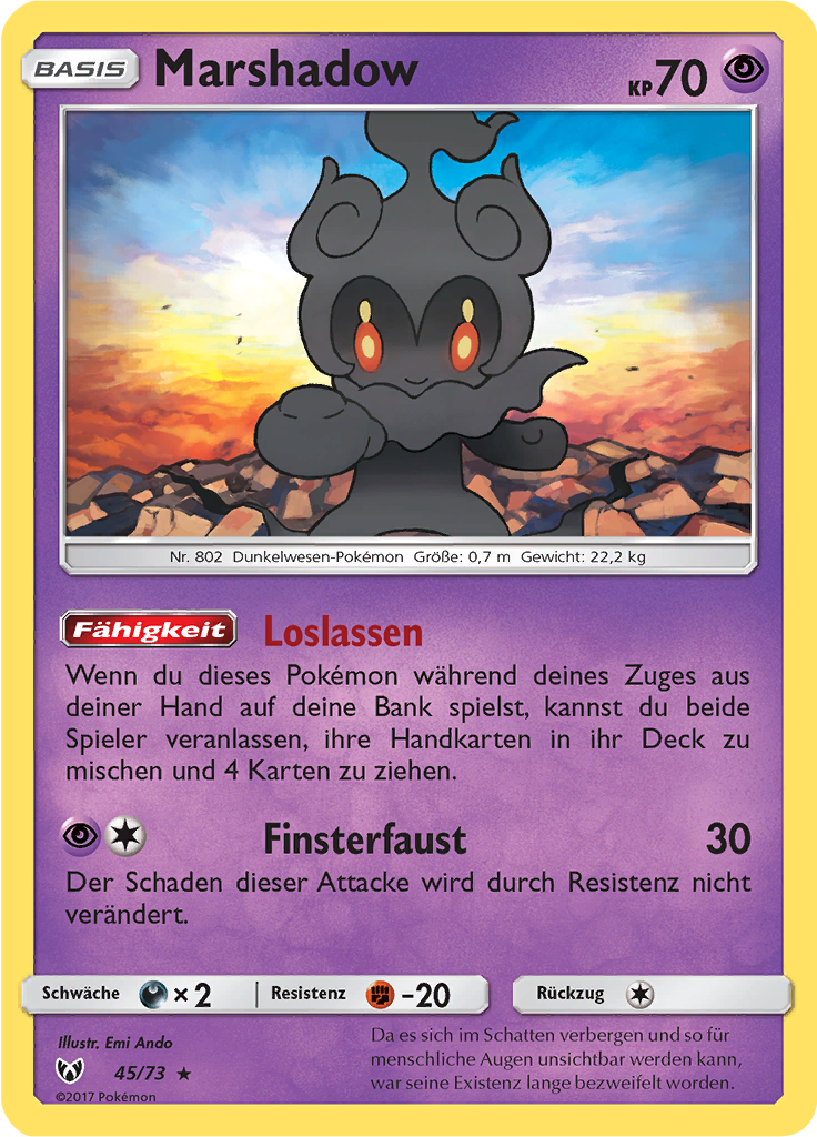 Marshadow (Reverse Holo)