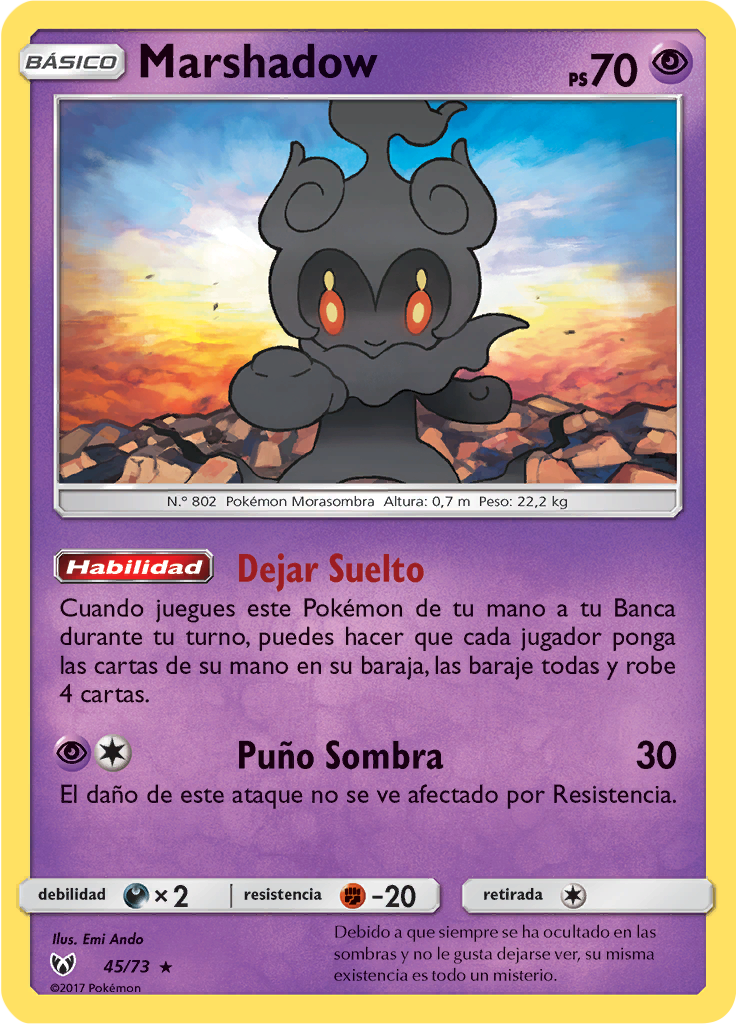Marshadow (Reverse Holo)