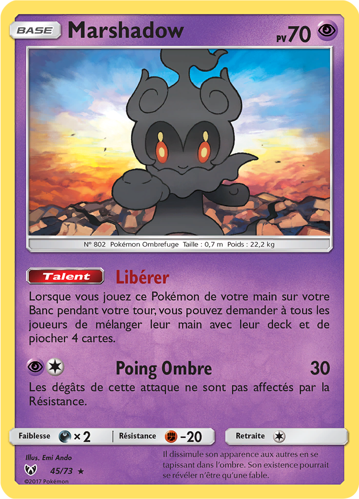 Marshadow (Reverse Holo)