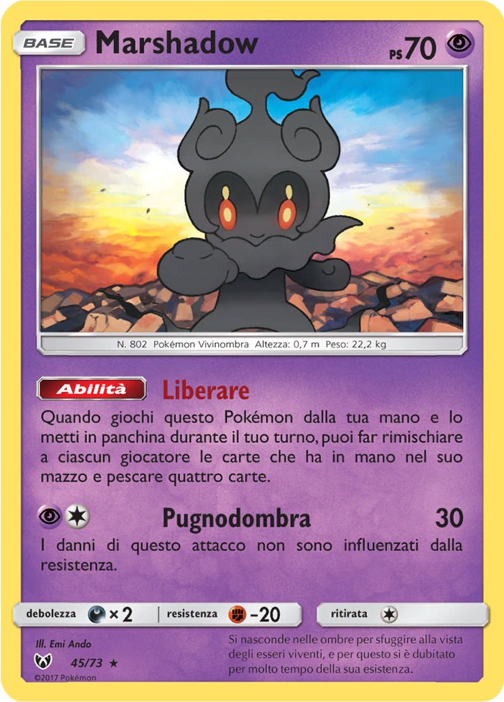 Marshadow (Reverse Holo)