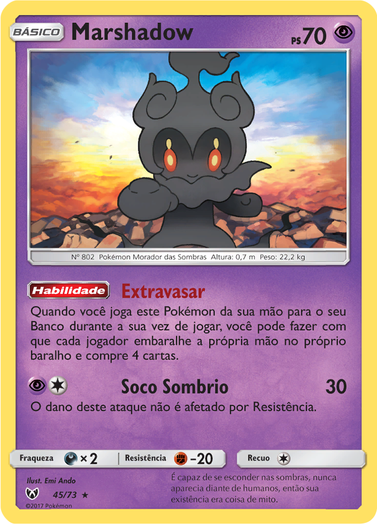 Marshadow (Reverse Holo)