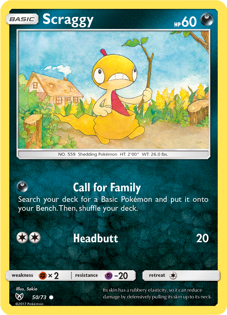 Scraggy (Reverse Holo)