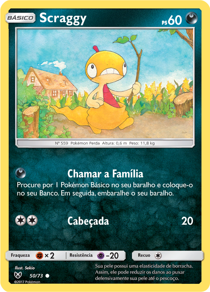 Scraggy (Reverse Holo)