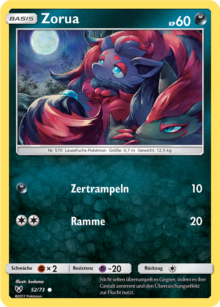 Zorua (Reverse Holo)