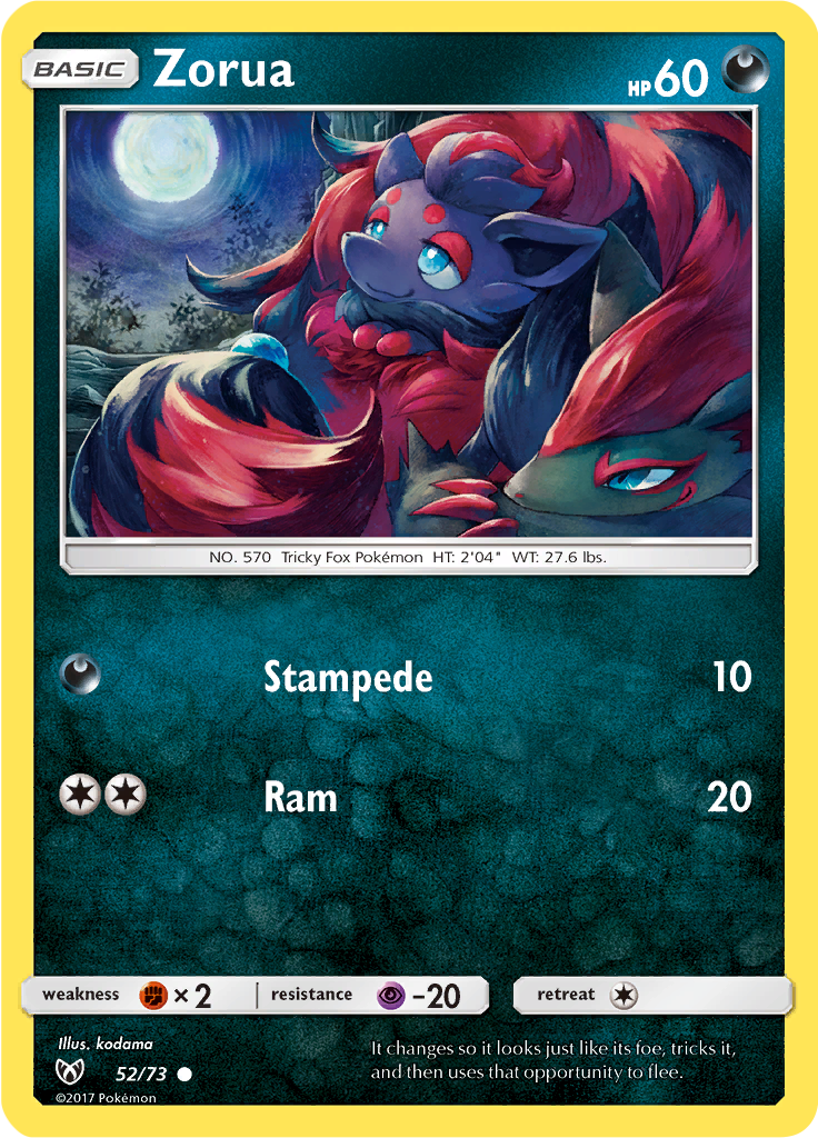 Zorua (Reverse Holo)