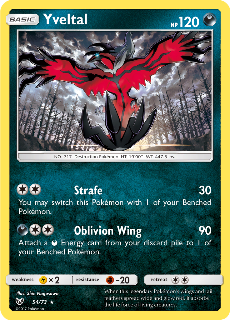 Yveltal (Reverse Holo)