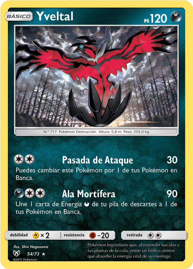 Yveltal (Reverse Holo)