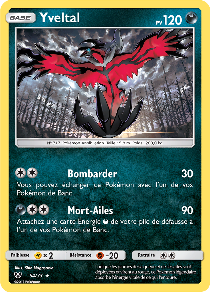 Yveltal (Reverse Holo)