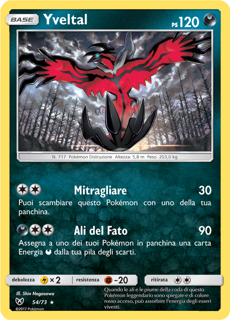 Yveltal (Reverse Holo)
