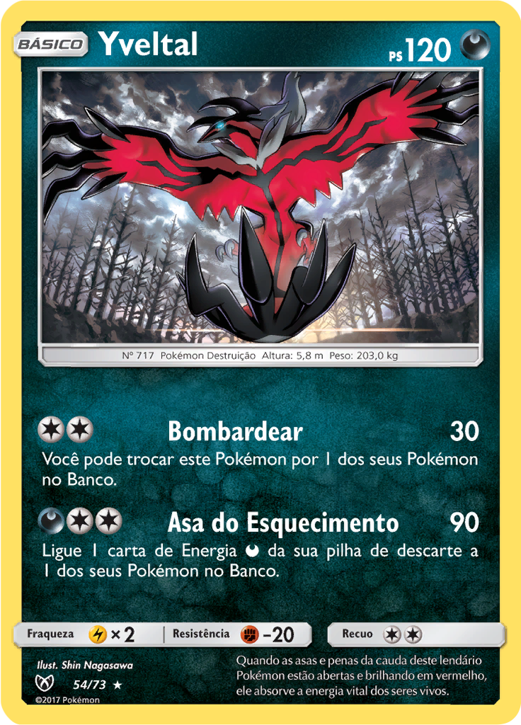 Yveltal (Reverse Holo)