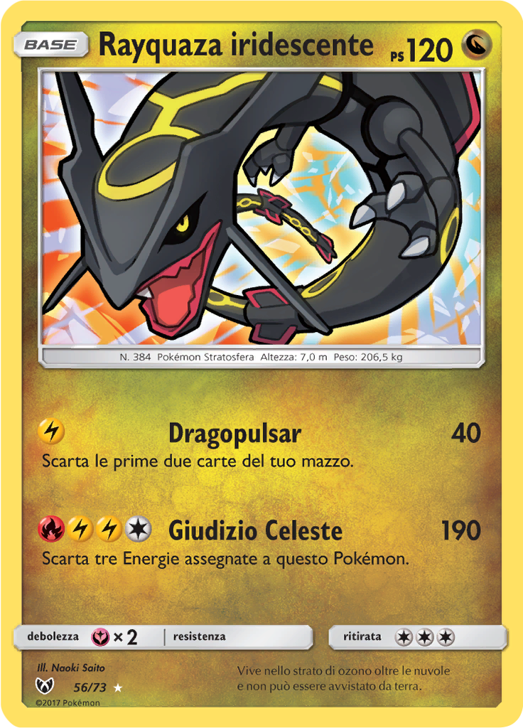 Rayquaza iridescente