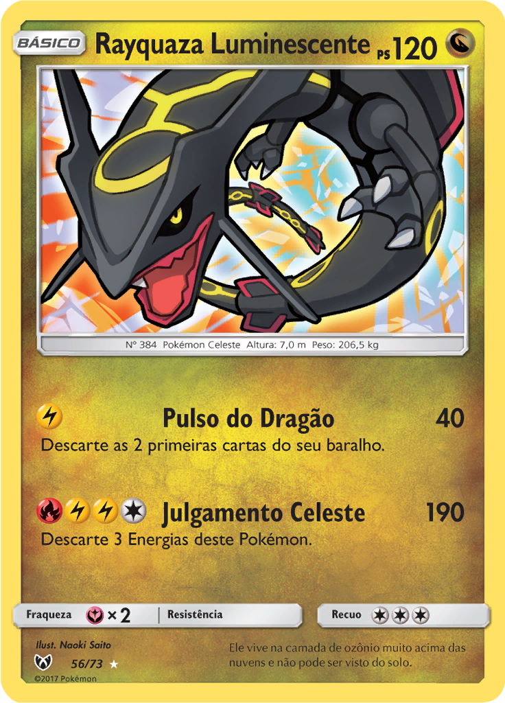 Rayquaza Luminescente