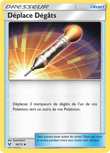Déplace Dégâts