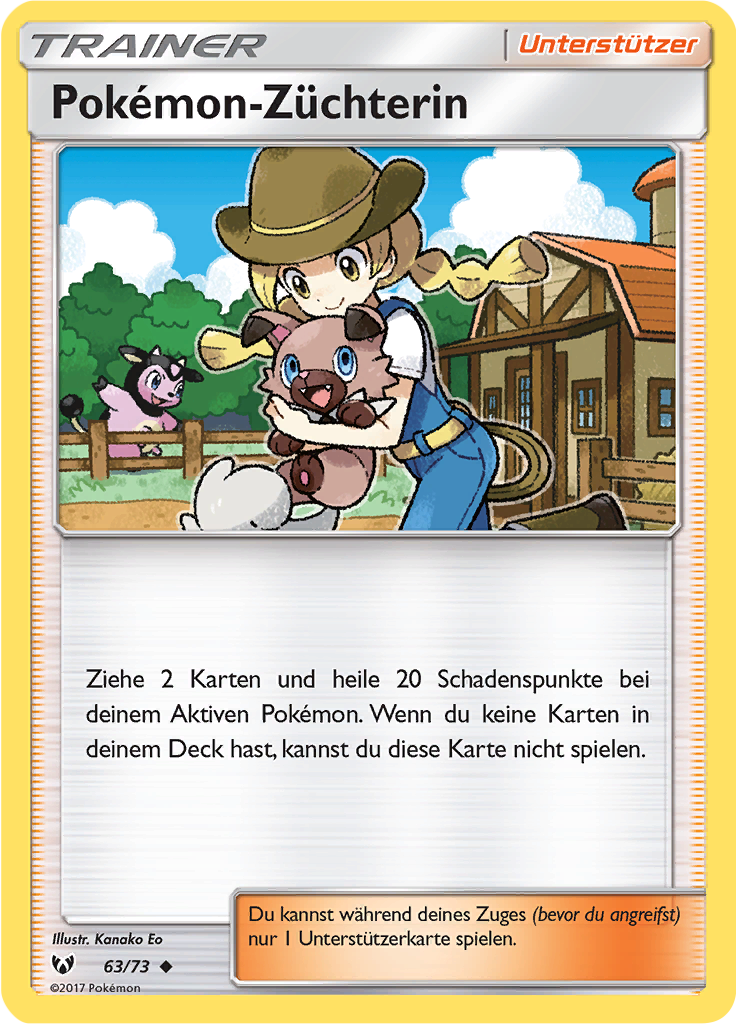 Pokémon-Züchterin (Reverse Holo)