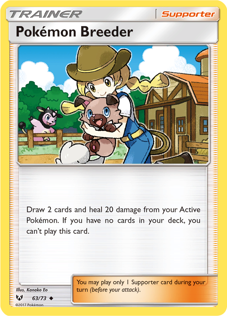 Pokémon Breeder (Reverse Holo)