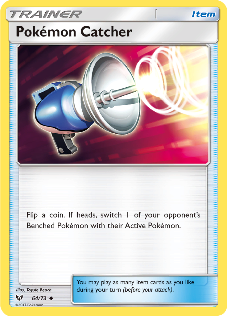Pokémon Catcher (Reverse Holo)