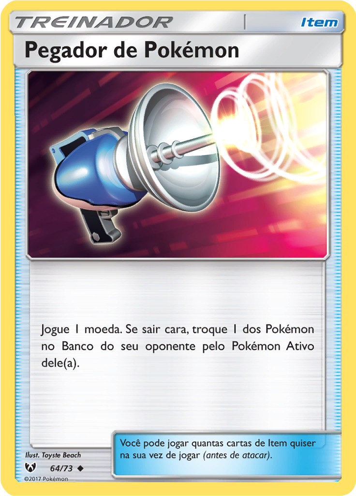 Pegador de Pokémon (Reverse Holo)