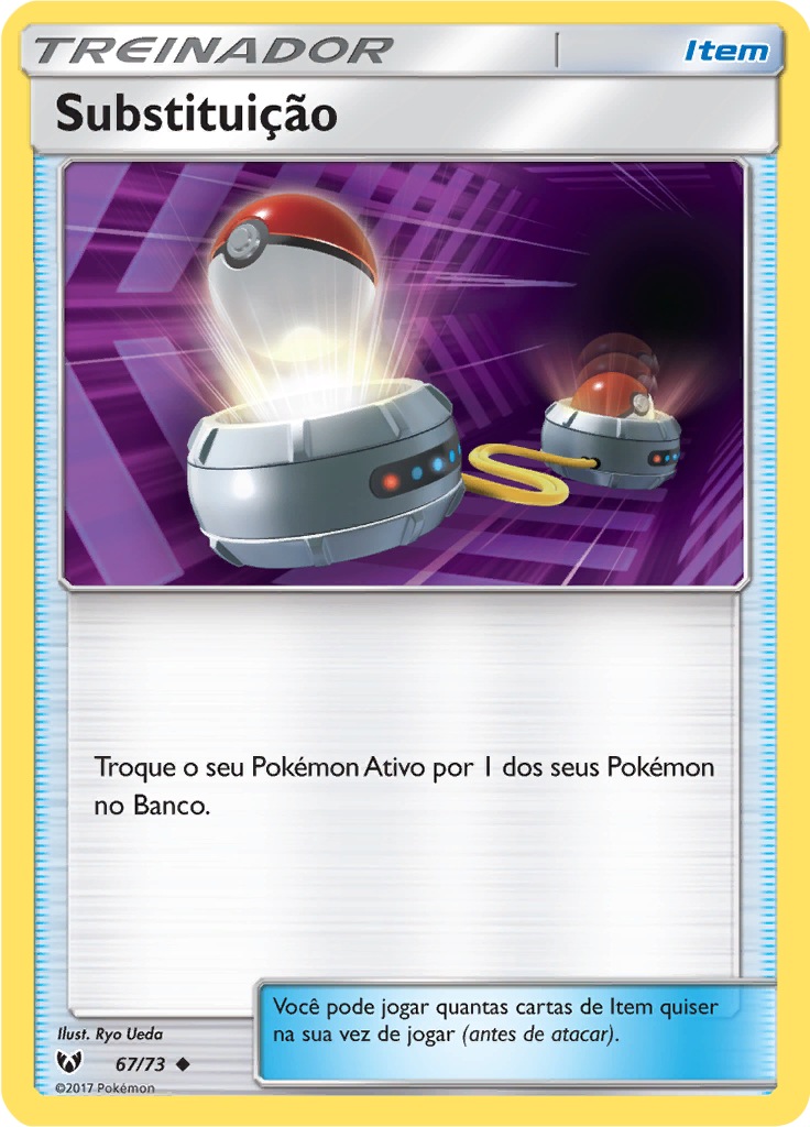 Substituição (Reverse Holo)