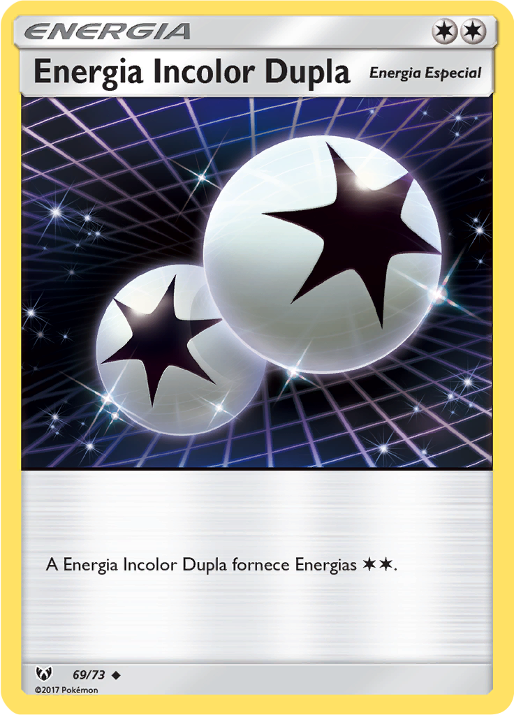 Energia Incolor Dupla (Reverse Holo)
