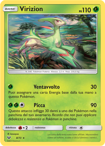 Virizion (Reverse Holo)