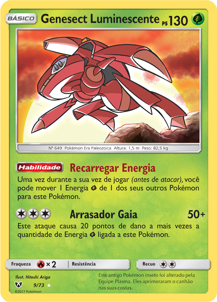 Genesect Luminescente