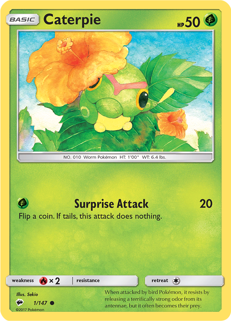 Caterpie (Reverse Holo)
