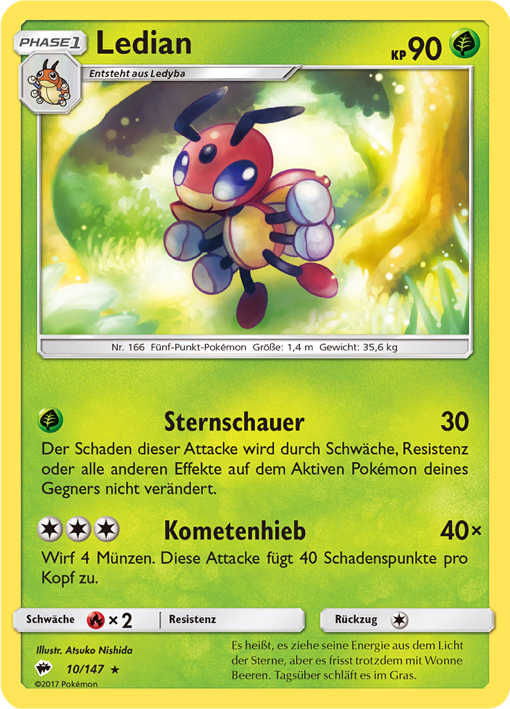 Ledian (Reverse Holo)