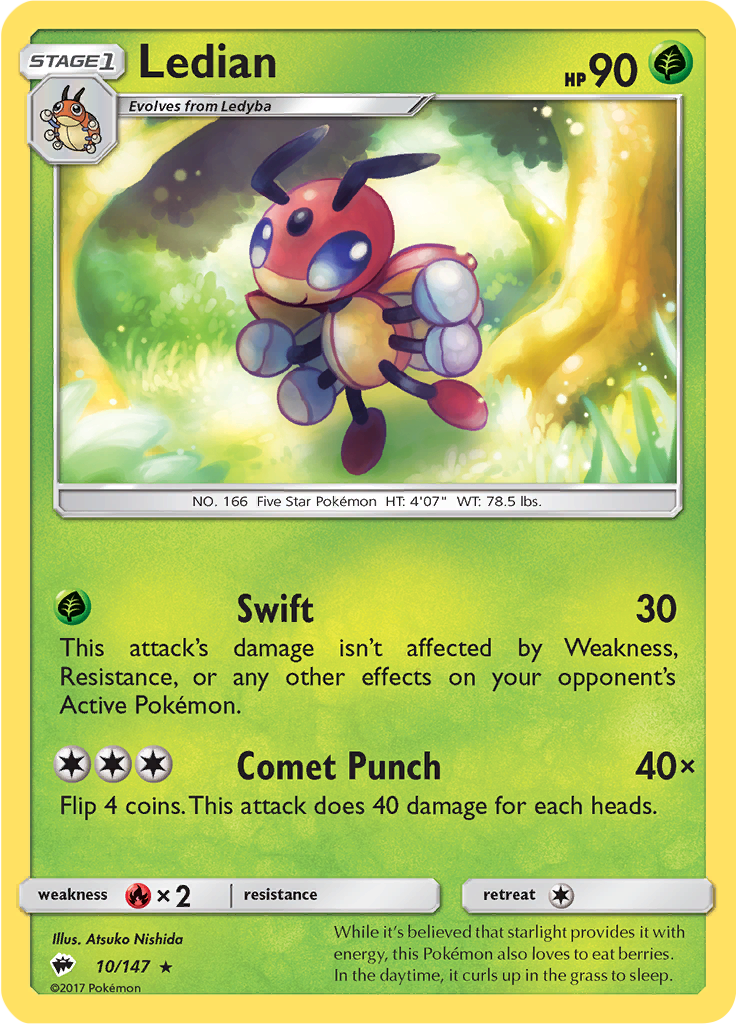 Ledian (Reverse Holo)