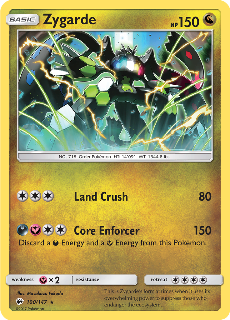 Zygarde (Reverse Holo)
